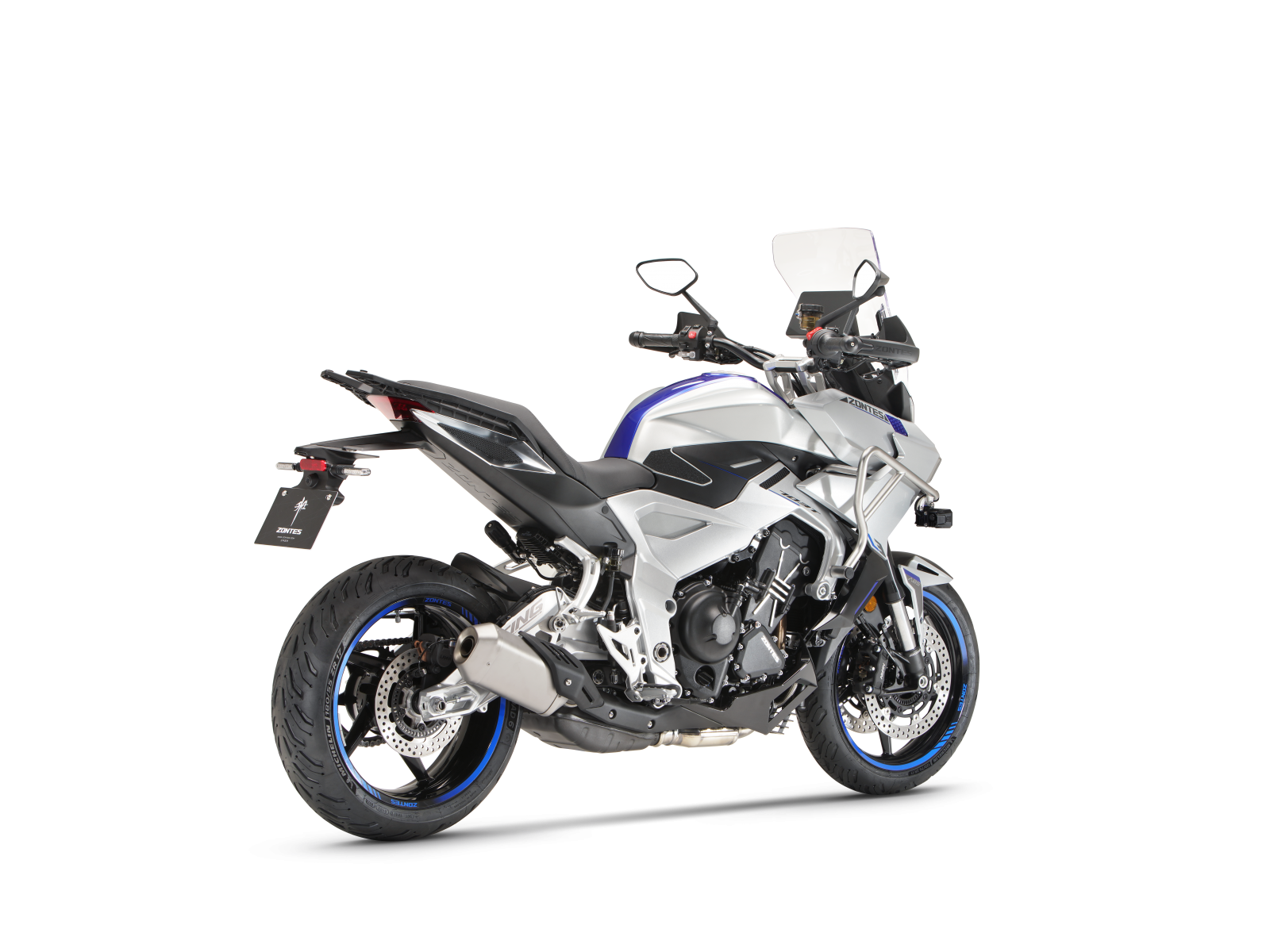 Мотоцикл ZONTES ZT703-T Silver Blue 2026